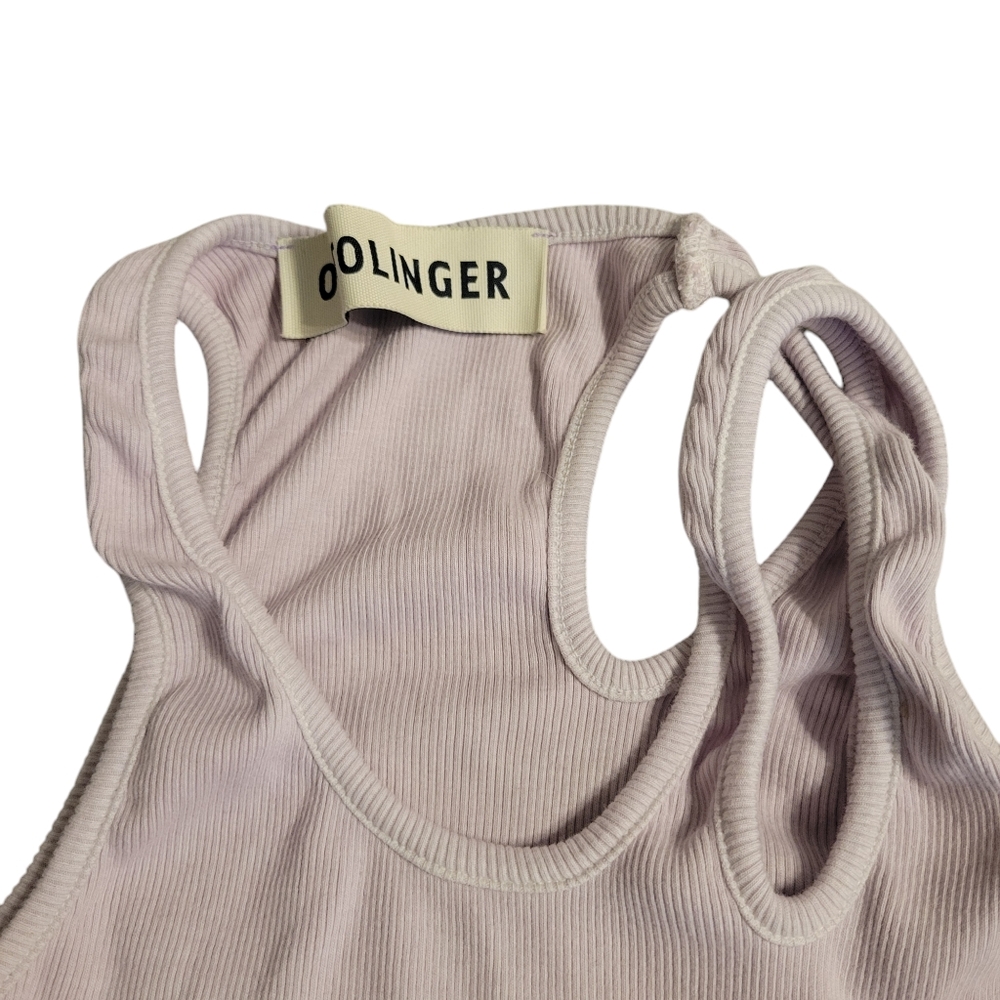 Ottolinger Purple Ribbed Tank Top - Picture 4 of 6